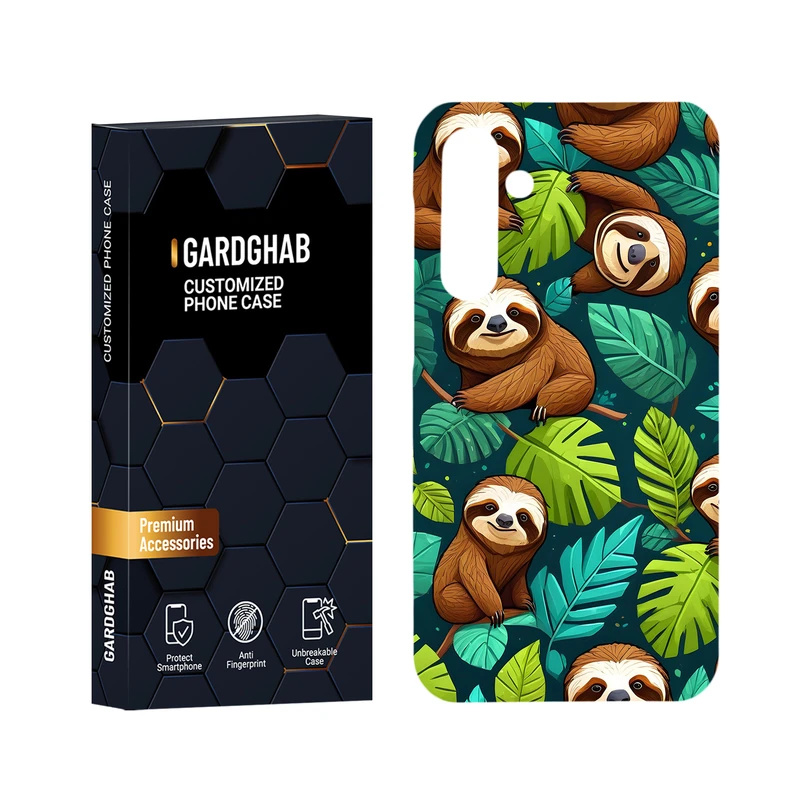 کاور گارد قاب مدل هنری مناسب برای گوشی موبایل سامسونگ Galaxy M35 5G