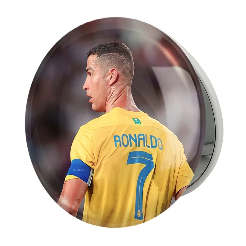 آینه جیبی خندالو طرح کریستیانو رونالدو مدل تاشو کد 36396
