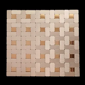 دیوارپوش مدل تایل بین کابینتی پشت چسبدار کد 40023 بسته 11 عددی