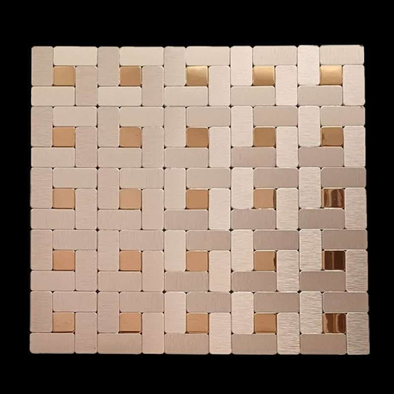 دیوارپوش مدل تایل بین کابینتی پشت چسبدار کد 40023 بسته 6 عددی