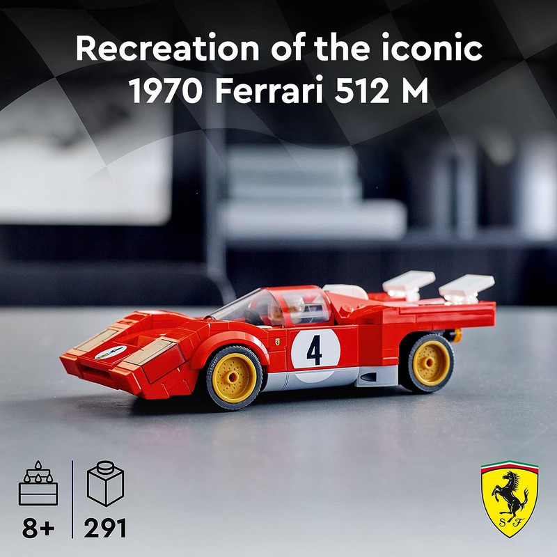 لگو سری Speed Champions مدل 1970 Ferrari 512 M کد 76906