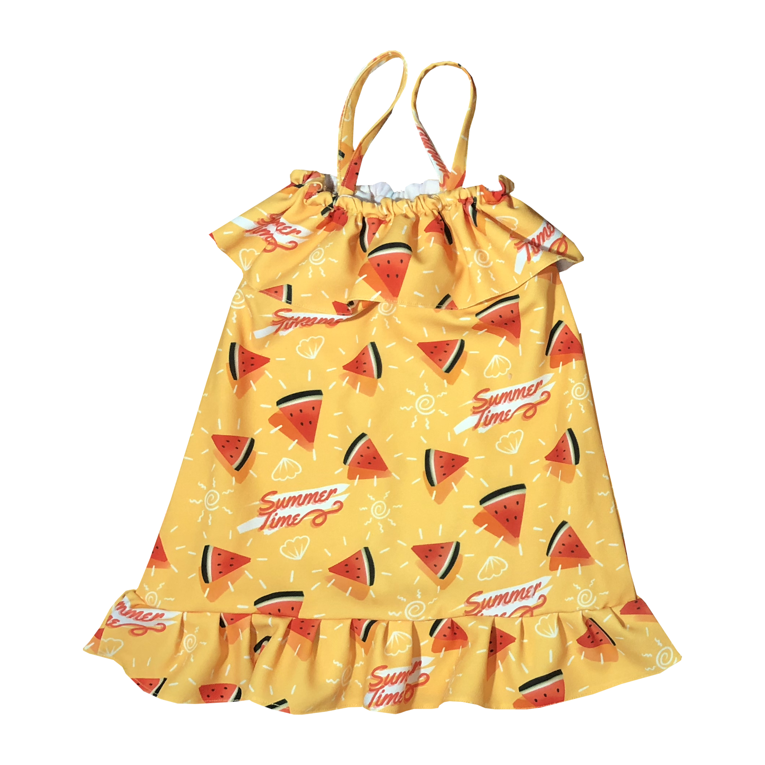 سارافون دخترانه مدل هندوانه کد 2531