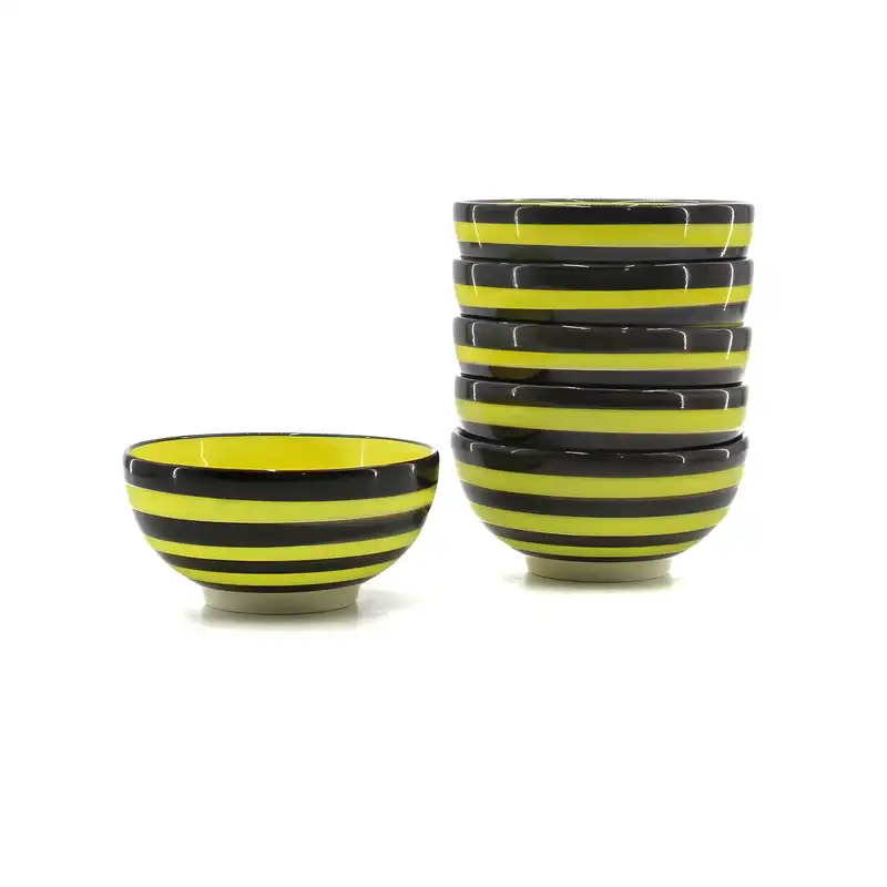 کاسه سرامیکی مدل آبگوشت خوری بسته 6 عددی