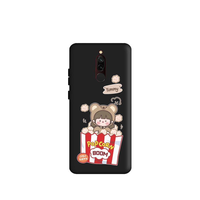کاور طرح پاپ کرن دخترانه کد m2644 مناسب برای گوشی موبایل شیائومی Redmi 8