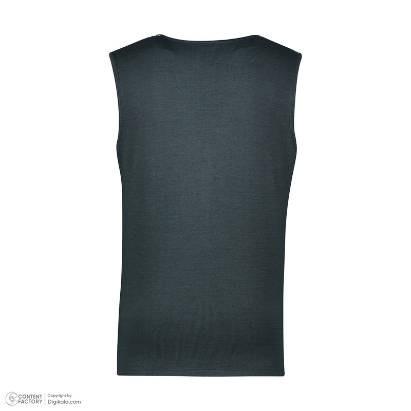 ژیله مردانه تریکو پاییزان مدل J800 رنگ سبز