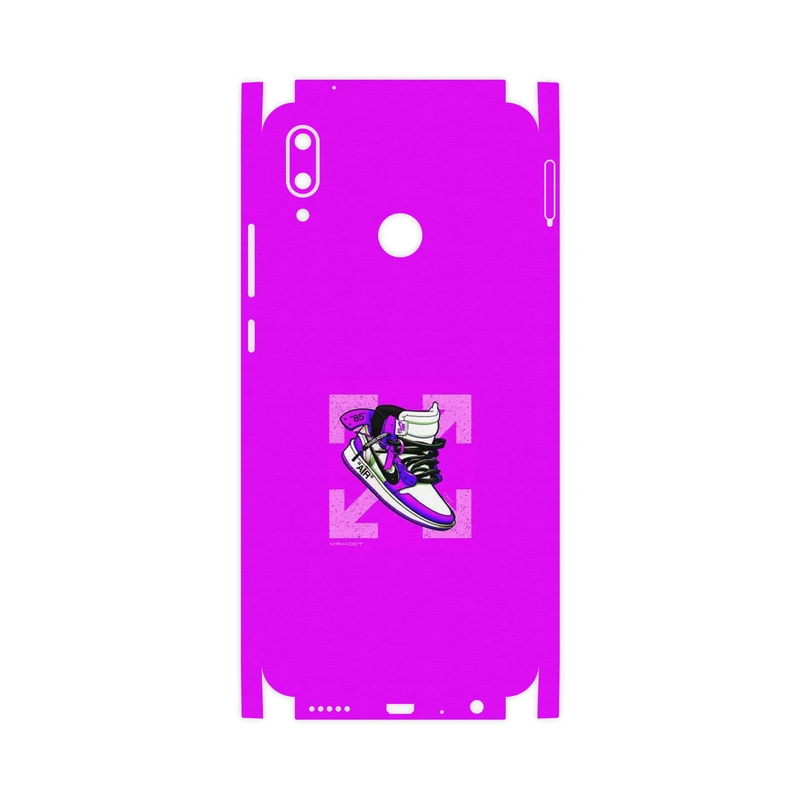 برچسب پوششی ماهوت مدل Nike Air Sneaker Digital Art-FullSkin مناسب برای گوشی موبایل هوآوی Y9 2019