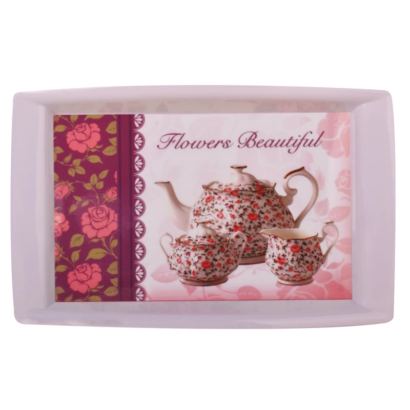 سینی مهروز مدل SE-B3-691 طرح beautiful flower