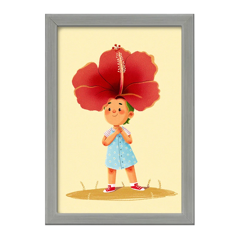 تابلو خندالو طرح دخترانه فانتزی کد 25719