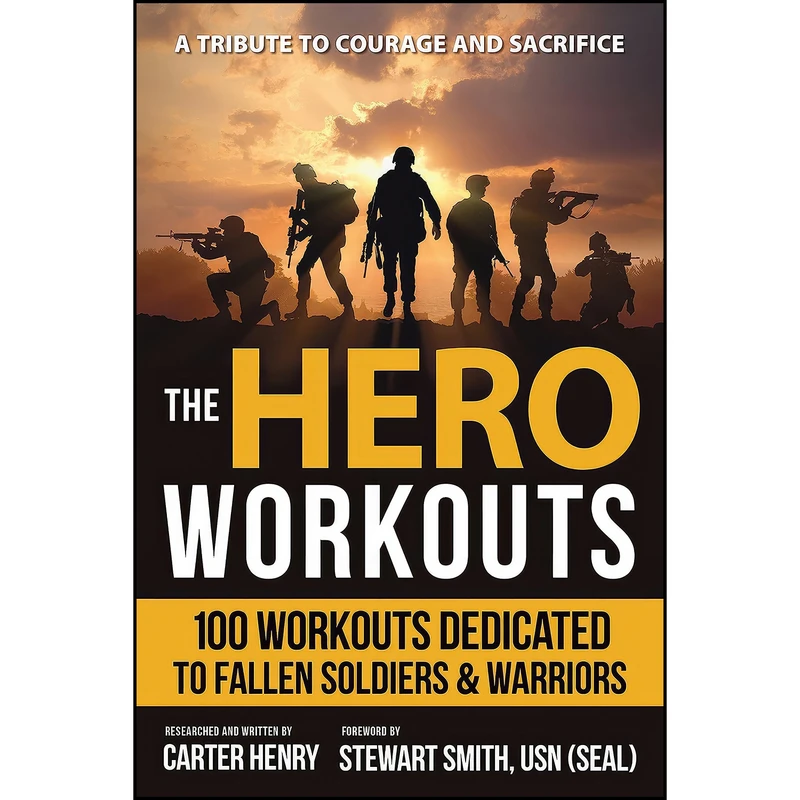 کتاب The Hero Workouts اثر Carter Henry and Stewart Smith انتشارات Hatherleigh Press