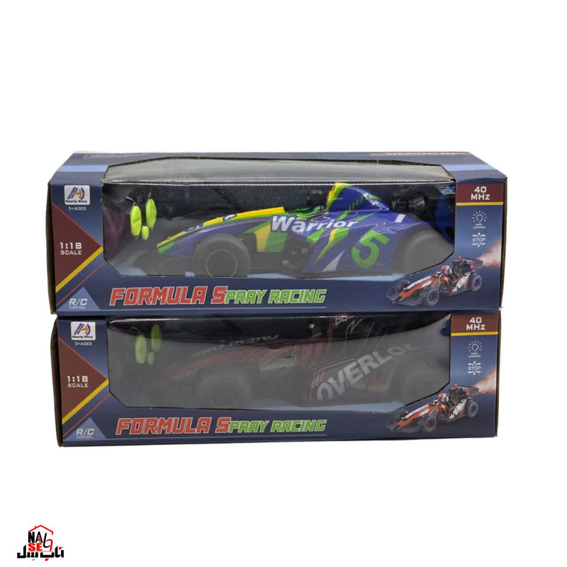 ماشین بازی کنترلی ناب سل مدل فرمول یک شارژی دودزا اسپرت سرعتی