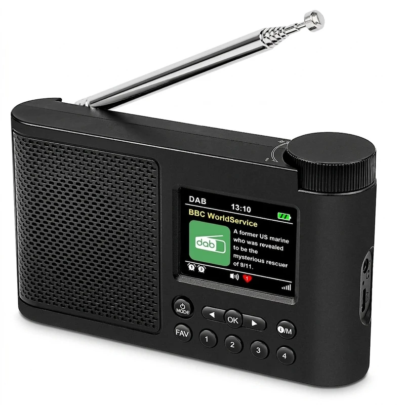 رادیو FM مدل O1201F4585 دارای خروجی هدفون