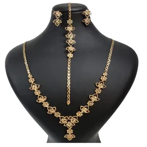 نیم ست طلا 18 عیار زنانه گالری یارطلا  مدل تراش کد SR105-G