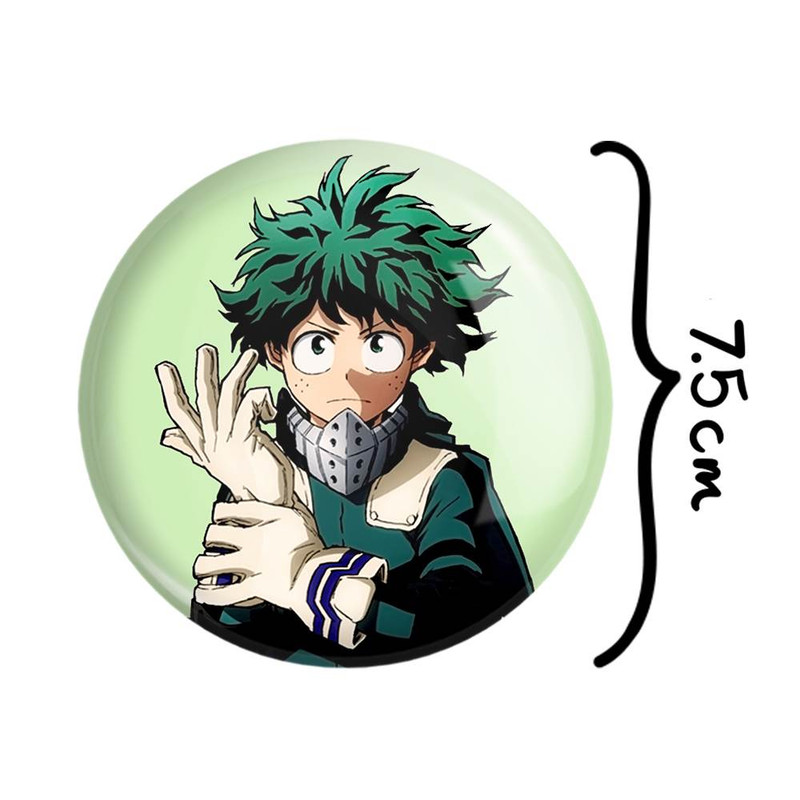 آینه جیبی خندالو مدل ایزوکو میدوریا انیمه آکادمی قهرمان من My Hero Academia  کد 10074