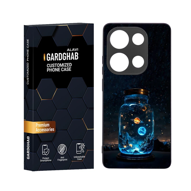 کاور گارد قاب علوی مدل دور ژله ای مناسب برای گوشی موبایل شیائومی Poco M6 Pro 4G