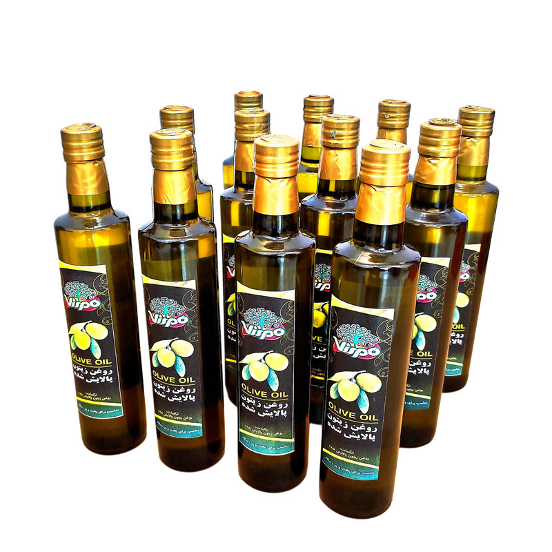 روغن زیتون تصفیه شده بدون بو ویسپو - 0.5 لیتر بسته 12 عددی