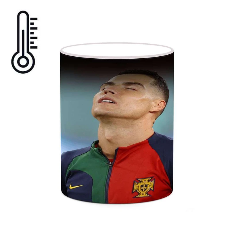 ماگ حرارتی کاکتی مدل کریستیانو رونالدو کد mgh24851