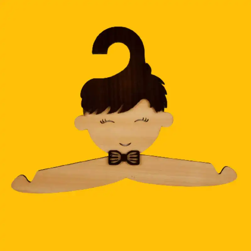 چوب لباسی نوزاد مدل boy1001 مجموعه 3 عددی