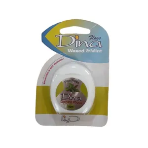  نخ دندان دینا مدل waxed & mint 