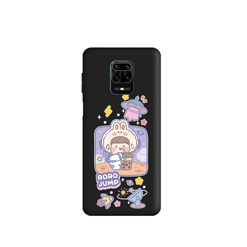 کاور طرح دختر فضانورد اسموتی کد t2317 مناسب برای گوشی موبایل شیائومی Redmi Note 9pro / Redmi Note 9s