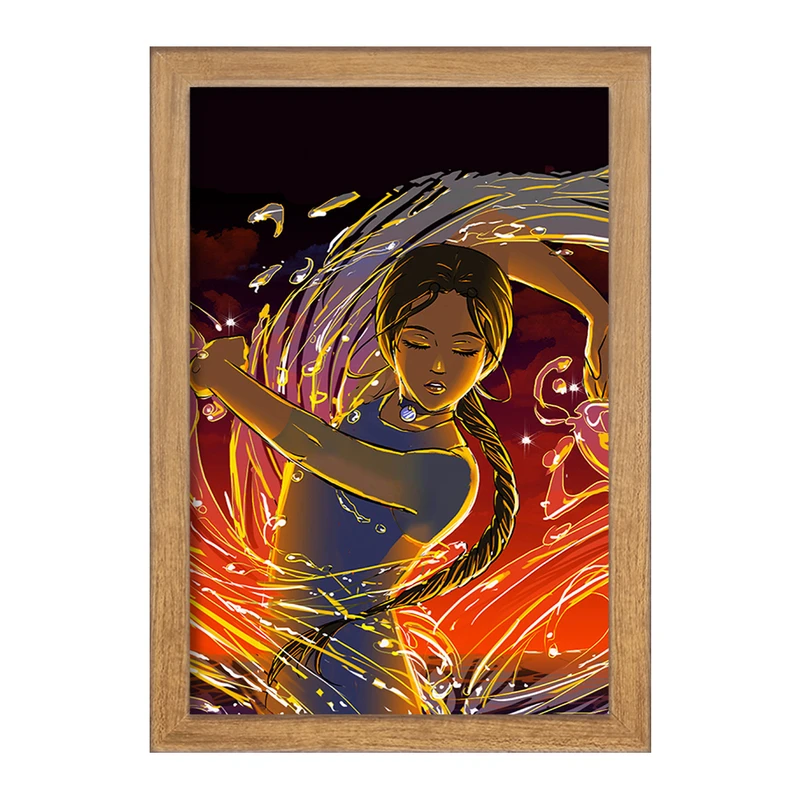 تابلو خندالو مدل کاتارا انیمه آواتار Avatar  کد 12747