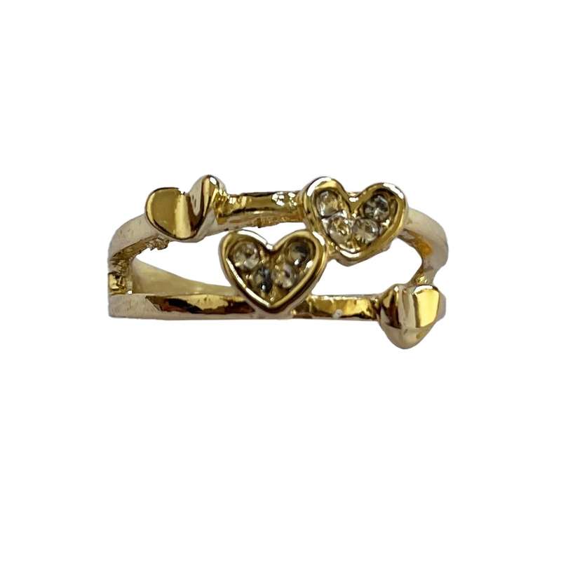 انگشتر زنانه طرح قلب کد RKH_606