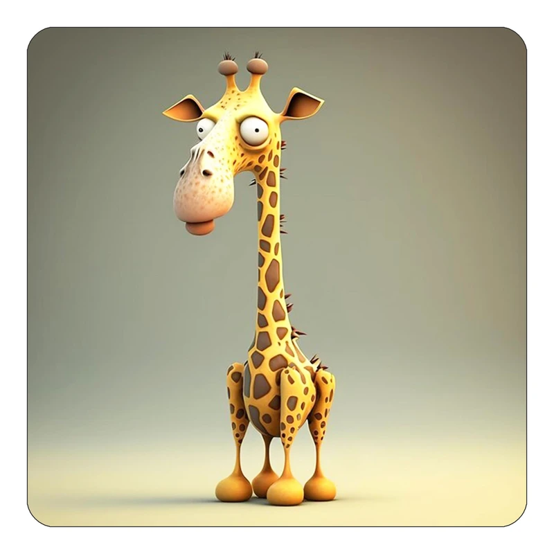 مگنت کاکتی طرح حیوانات کارتونی مدل mp27241