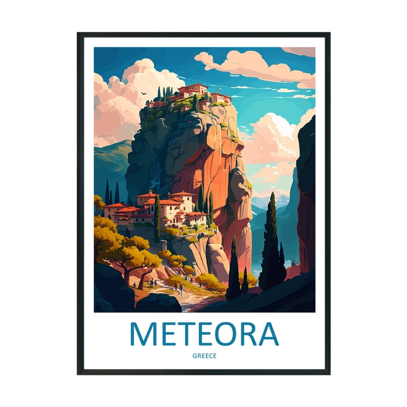 پوستر مدل متورا یونان