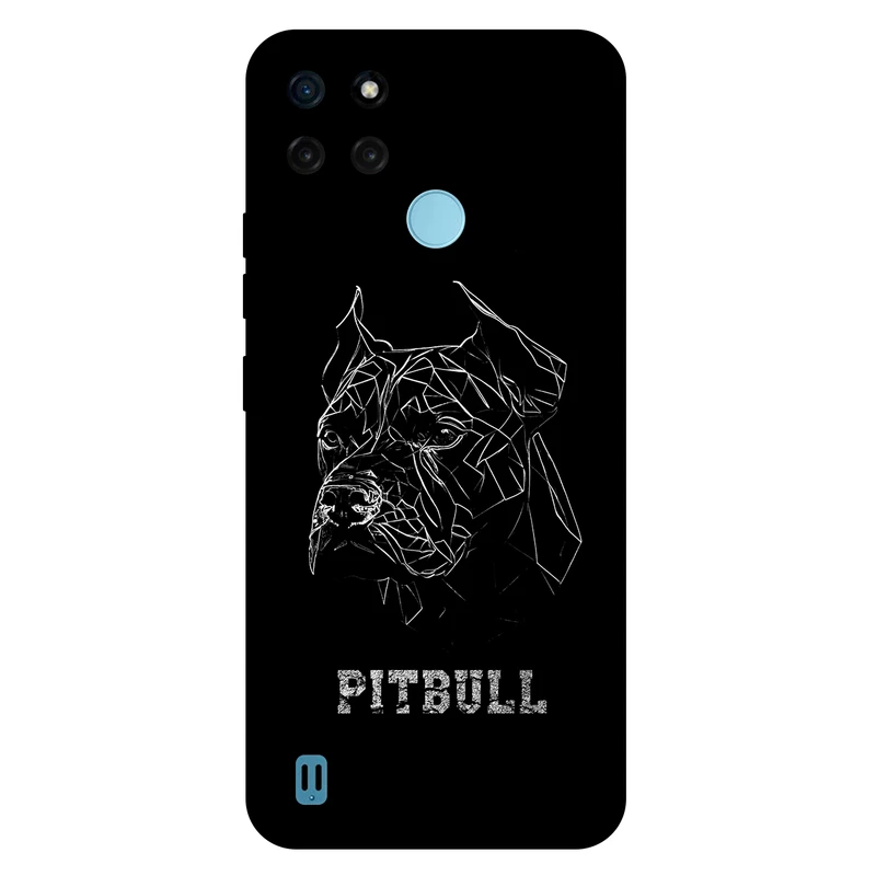 کاور مگافون طرح پیتبول مدل 1883 مناسب برای گوشی موبایل ریلمی C21Y     