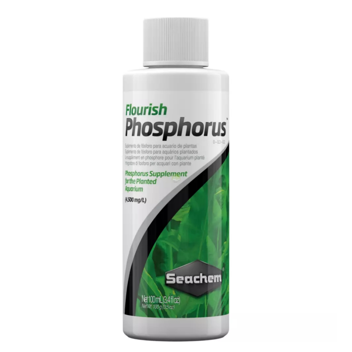 کود فسفر گیاهان آکواریوم سیچم مدل Flourish phosphorus حجم 100 میلی لیتر