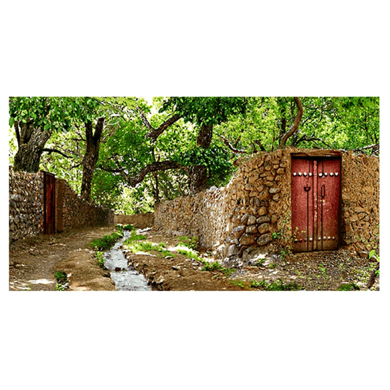نخ و نقشه تابلوفرش طرح منظره کد 23297