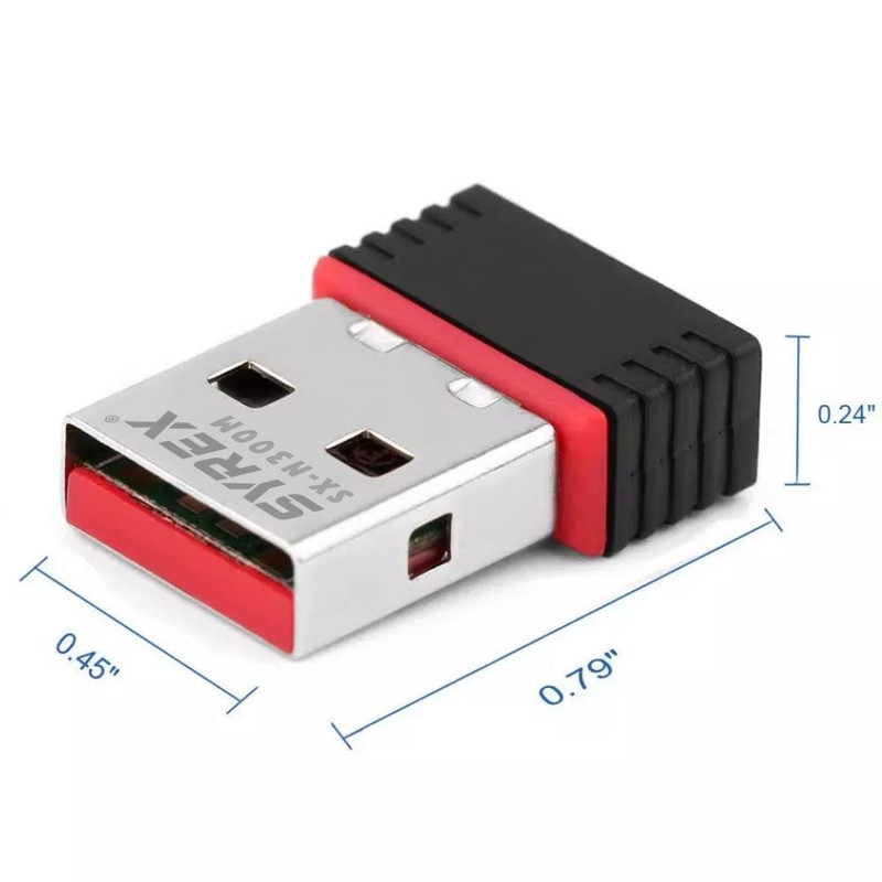 کارت شبکه بی سیم USB سایرکس مدل SX-N300M