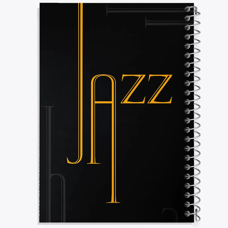 دفتر مشق 50 برگ خندالو طرح Jazz کد F7445