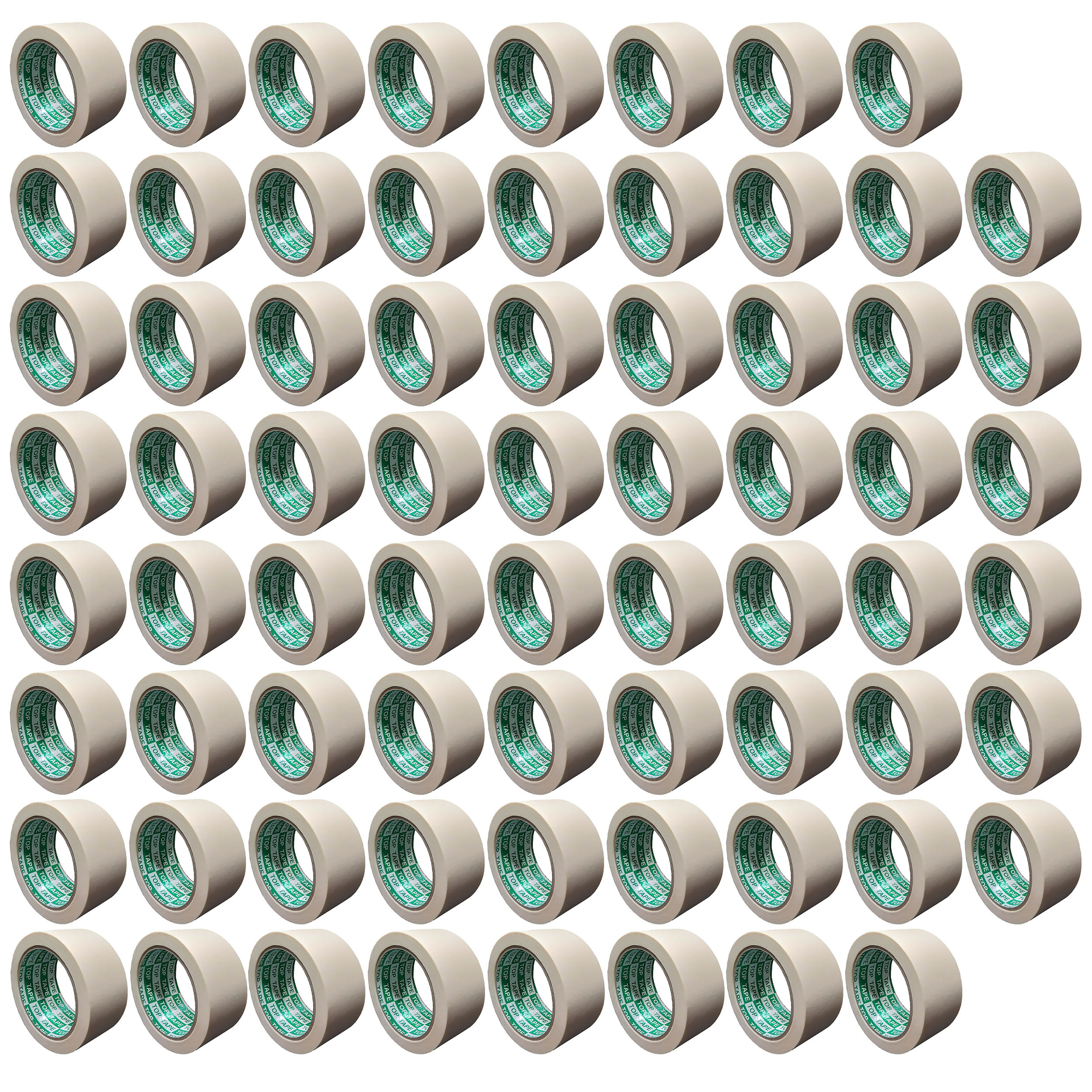 نوار چسب کاغذی تاپ تیپ کد T5 عرض 5 سانتی متر بسته 72 عددی