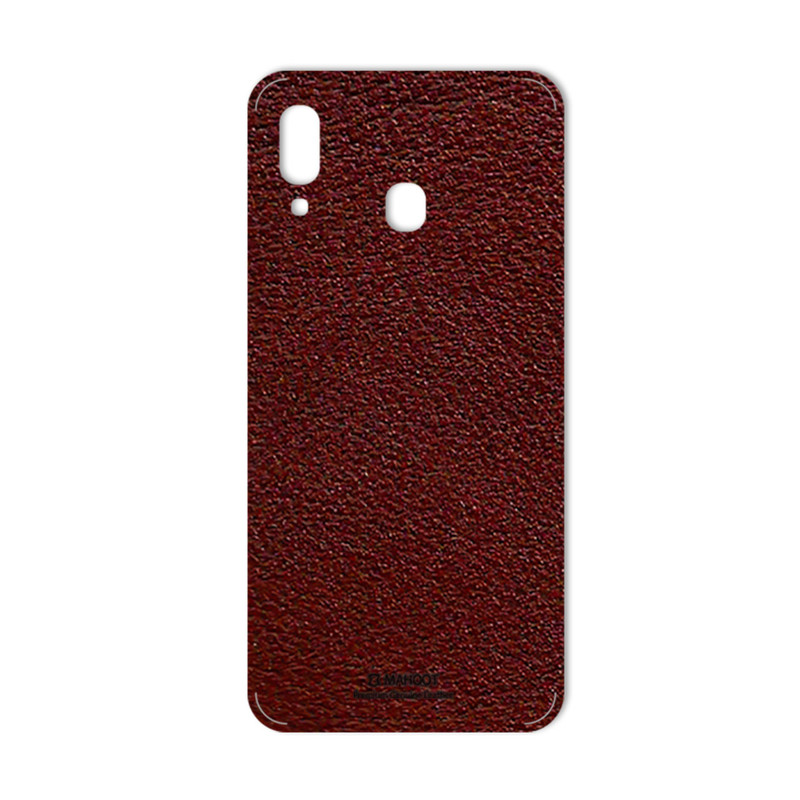 برچسب پوششی ماهوت مدل Natural-Leather مناسب برای گوشی موبایل سامسونگ Galaxy A20