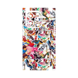 MAHOOT Collage of High heel Shoes-FullSkin Cover Sticker for Apple iPhone 15 Pro
