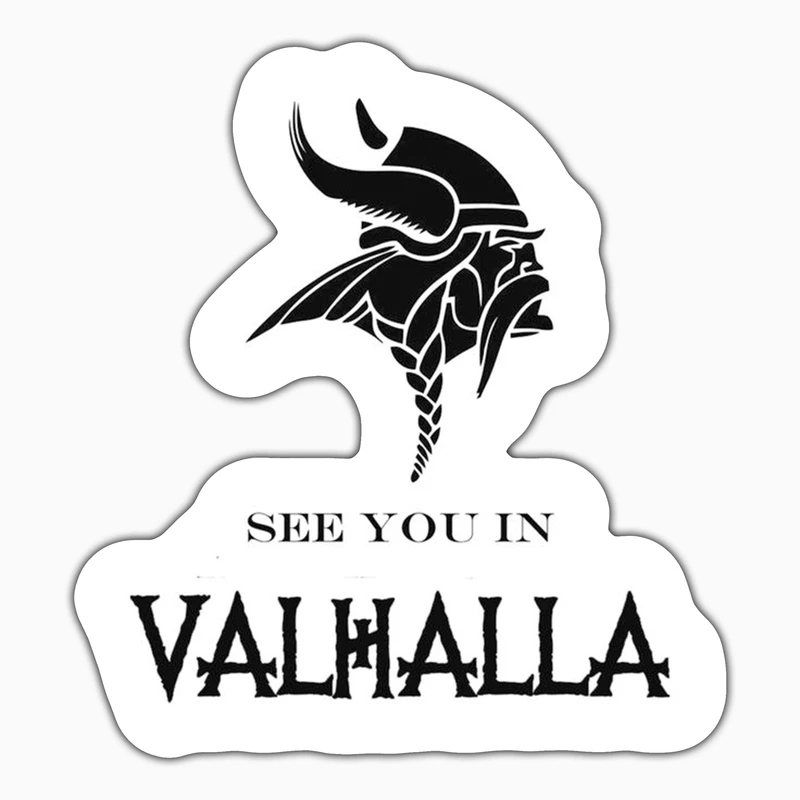استیکر لپ تاپ و موبایل بووم طرح Vikings مدل 30you کد VR5
