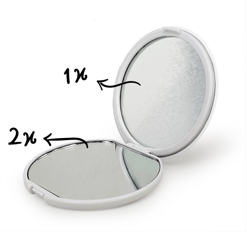 آینه جیبی خندالو طرح گربه مدل تاشو کد 5185