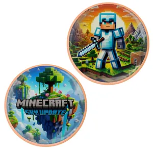 تراش مدل مخزن دار طرح بازی ماینکرافت کد S113 بسته دو عددی