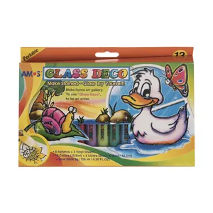 بسته ساخت برچسب آموس مدل Glass Deco کد GD10P12R