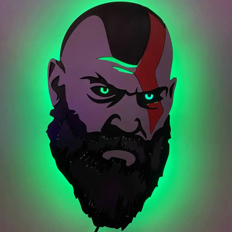 چراغ دیواری مدل فیس لایت کریتوس