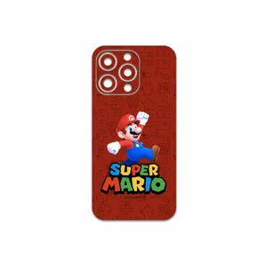 MAHOOT Super-Mario-Game Cover Sticker for Apple iPhone 13 Pro Max