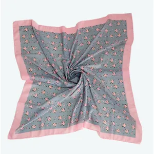 روسری دخترانه مدل گلدار کد 101