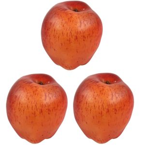 نقد و بررسی میوه تزیینی هومز طرح سیب کد 40112 بسته 3 عددی توسط خریداران