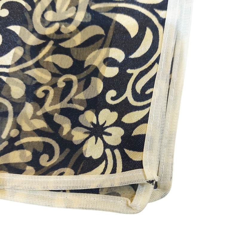 مینی اسکارف مدل حریر گل