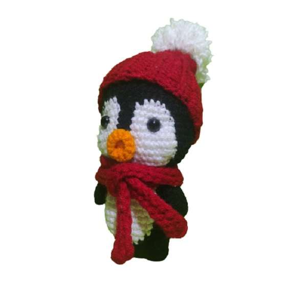 عروسک بافتنی مدل پنگوین بامزه