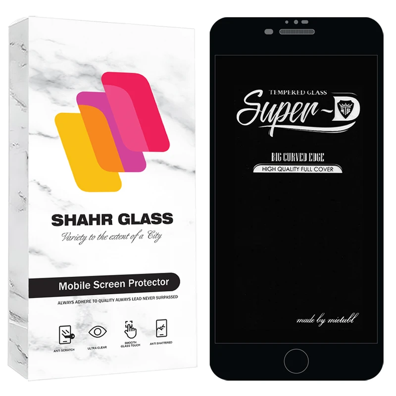 محافظ صفحه نمایش شهر گلس مدل SUPRS20 مناسب برای گوشی موبایل اپل iPhone 7 Plus / 8 Plus 