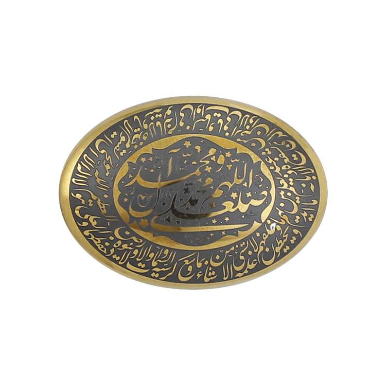 سنگ حدید صلوات و آیة الکرسی کد 2267