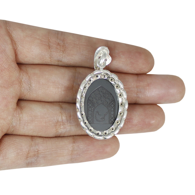 آویز گردنبند زنانه مدل حدید اردیبهشت ماه کد 4887