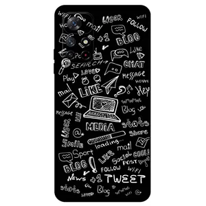 Megafone Social Media 1898 Cover For Xiaomi Redmi Note 11s 5G / 11T 5G