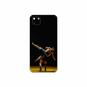 MAHOOT Wrestling Cover Sticker for Huawei Y5p